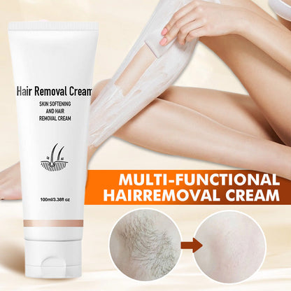 🧴SCONTO DEL 60%!🥰Crema depilatoria aromatica versatile: rapida, delicata e profumata per una pelle liscia come la seta ✨