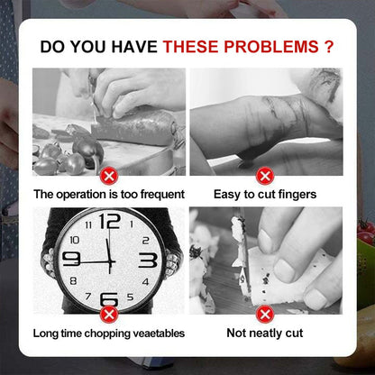 🔈🔈Vendita calda Sconto del 60%🔥2025 Affettatrice a mandolina sicura per la cucin