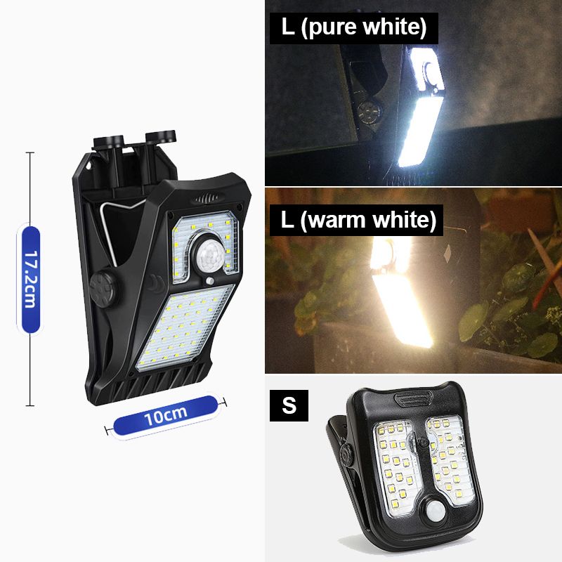🍃OFFERTA SPECIALE 60% DI SCONTO🌟 Lampada solare con morsetto senza installazione