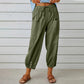 💓SCONTO DEL 60%!💞 Pantaloni da donna a gamba larga e dritta – Cotone e lino traspiranti, vestibilità aderente e tasche pratiche 👖