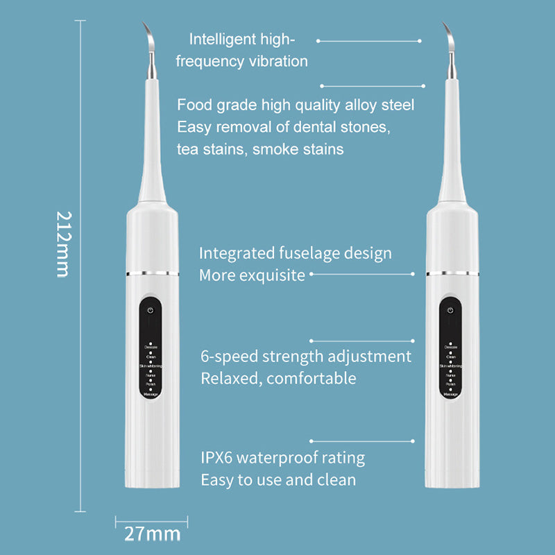 🔈🔈60% DI SCONTO🦷Pulitore dentale ultrasonico professionale multifunzione e multivelocità