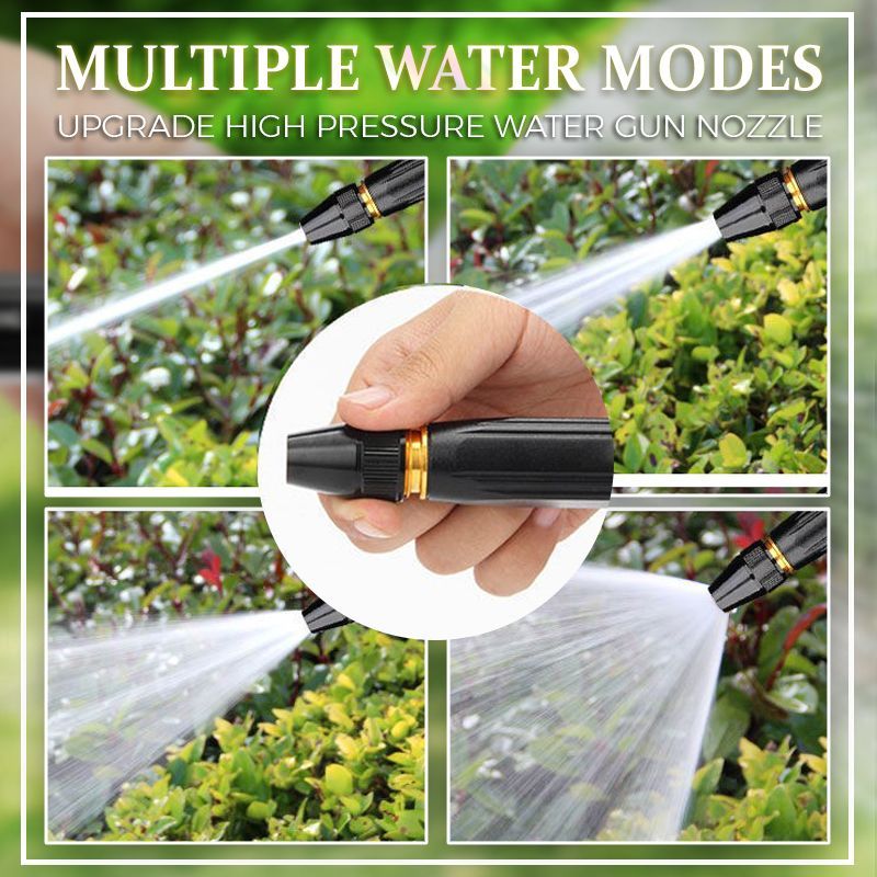 🚿SCONTO DEL 60% – Idropulitrice ad alta pressione per auto e giardino! 💦🚗 10 volte più potente, 8 impostazioni di spruzzo e corpo in metallo estremamente resistente
