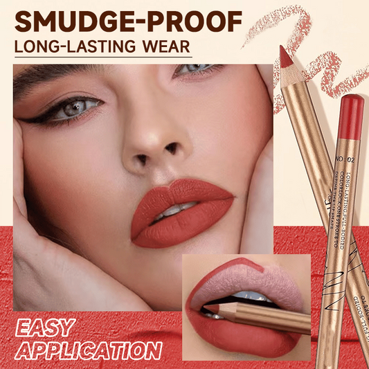 👄 50% DI SCONTO! 💄 Set di 12 matite per labbra a prova di sbavature – A lunga tenuta, cremose e waterproof – perfette per l'uso quotidiano o per un trucco professionale 🎨