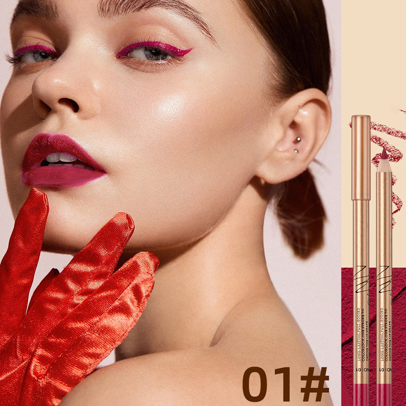 👄 50% DI SCONTO! 💄 Set di 12 matite per labbra a prova di sbavature – A lunga tenuta, cremose e waterproof – perfette per l'uso quotidiano o per un trucco professionale 🎨