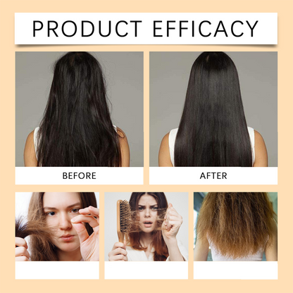 Maschera per Capelli al Collagene per Capelli Secchi e Danneggiati