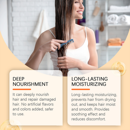 Maschera per Capelli al Collagene per Capelli Secchi e Danneggiati