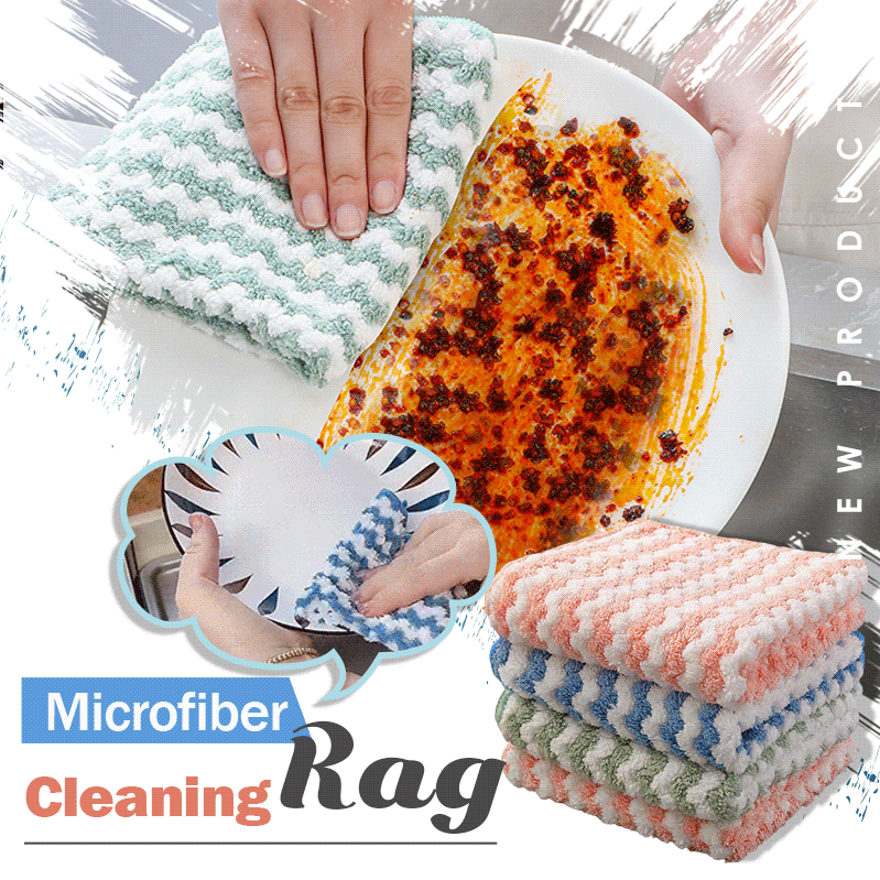 ✨50% DI SCONTO! 🧽 Panni in microfibra – Super assorbenti, anti-pelucchi e riutilizzabili su tutte le superfici 🧼