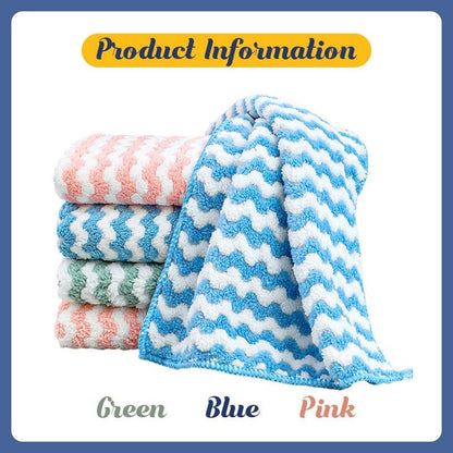 ✨50% DI SCONTO! 🧽 Panni in microfibra – Super assorbenti, anti-pelucchi e riutilizzabili su tutte le superfici 🧼