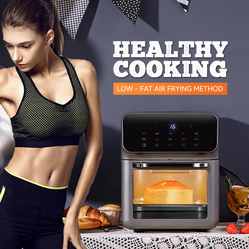 🔥60% di sconto - Vendita calda 🍳🍗 Frittiera multifunzione Visual Air con Touchscreen|Spedizione gratuita ✈️