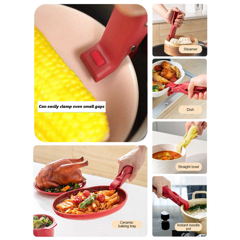 💝Una molletta per ciotole, coperchi e molto altro ancora! Supporto per mollette resistente al calore – un pratico aiutante in cucina – che fa risparmiare spazio e ti evita seccature
