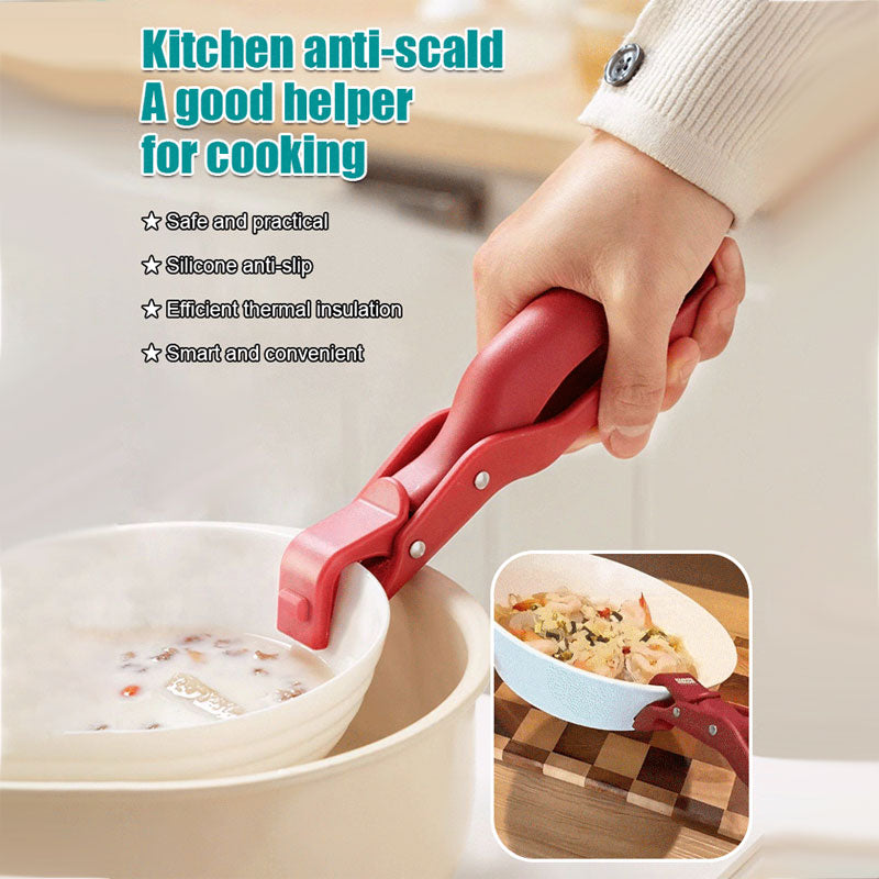 💝Una molletta per ciotole, coperchi e molto altro ancora! Supporto per mollette resistente al calore – un pratico aiutante in cucina – che fa risparmiare spazio e ti evita seccature