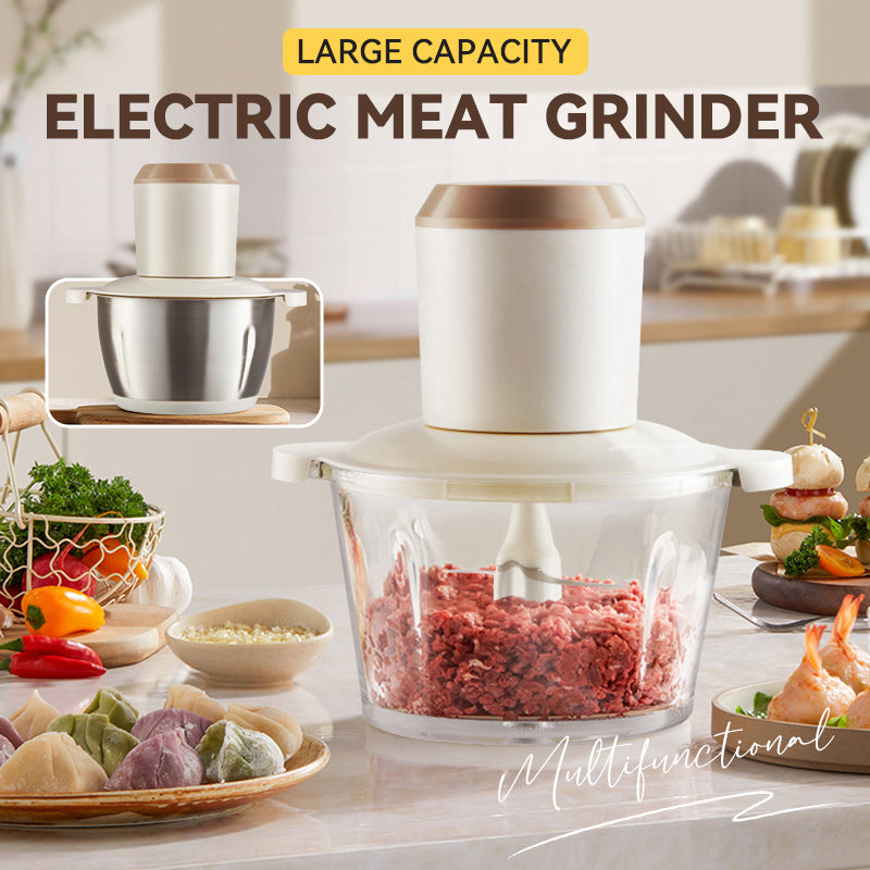 🔈🔈SCONTO DEL 60%🥬Tritacarne elettrico di grande capacità🔥Potenza 300 W + grande capacità 2,5 L