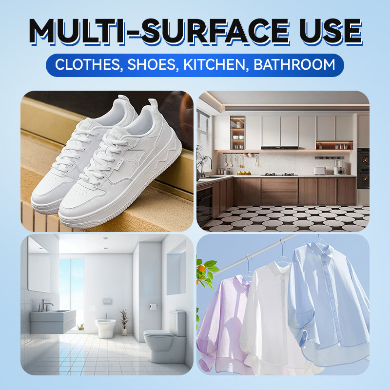 🎁 Compra 2, ricevi 1 GRATIS! 🎁 👕👟 Pasta detergente multiuso per vestiti e scarpe – Efficace e facile da usare ✨