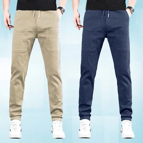 👖65% DI SCONTO🛠️MultiPants – Pantaloni cargo resistenti, multitasche e altamente elasticizzati 2
