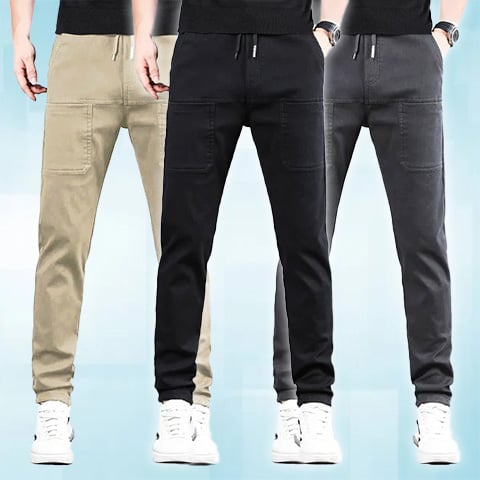 👖65% DI SCONTO🛠️MultiPants – Pantaloni cargo resistenti, multitasche e altamente elasticizzati 2