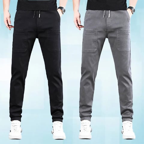 👖65% DI SCONTO🛠️MultiPants – Pantaloni cargo resistenti, multitasche e altamente elasticizzati 2
