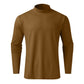 🔥Sconto del 55%🔥T-shirt a maniche lunghe slim fit a collo alto da uomo