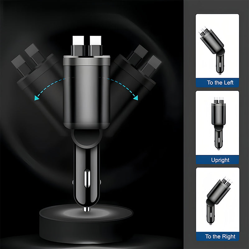 Caricatore Rapido per Auto con Illuminazione Ambientale a Cielo Stellato