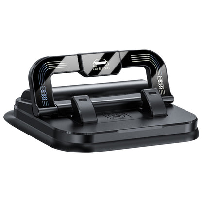 📱 SCONTO DEL 60% ORA! ✨ Supporto per telefono pieghevole girevole a 360° - Compatibilità universale con base antiscivolo per scrivania, auto e viaggi 🚗💻