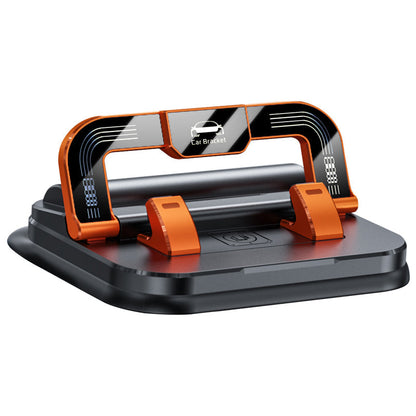 📱 SCONTO DEL 60% ORA! ✨ Supporto per telefono pieghevole girevole a 360° - Compatibilità universale con base antiscivolo per scrivania, auto e viaggi 🚗💻