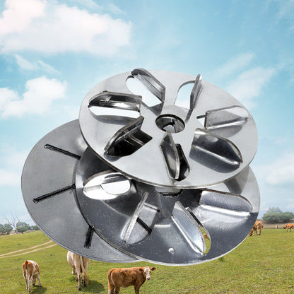 Disco raschietto per la rimozione dei peli di maiale che consente di risparmiare manodopera