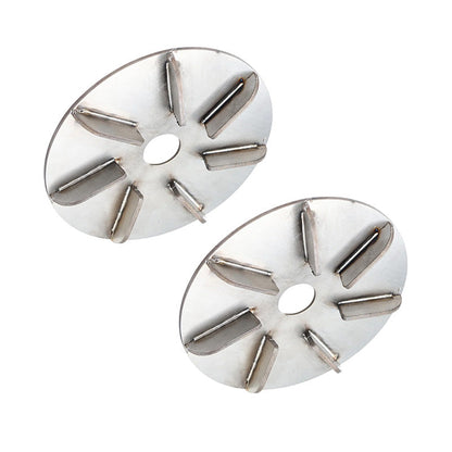 Disco raschietto per la rimozione dei peli di maiale che consente di risparmiare manodopera