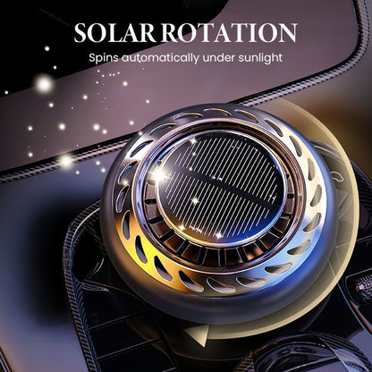 Profumatore Auto Rotante a Energia Solare