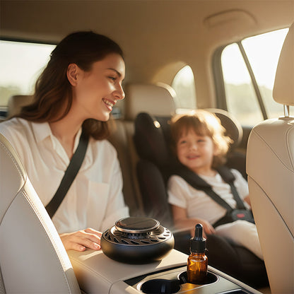 Profumatore Auto Rotante a Energia Solare