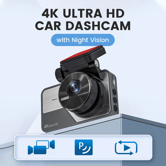 📢📢 Sconto del 60%!!! ✨ Dash Cam 4K Ultra HD con visione notturna – Wi-Fi e registrazione in loop per una sorveglianza continua 🚗🌙