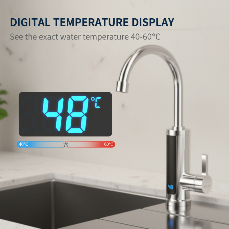 🔈🔈SVENDITA SCONTO DEL 60%💧Tankless Instant Hot Water Heater Faucet