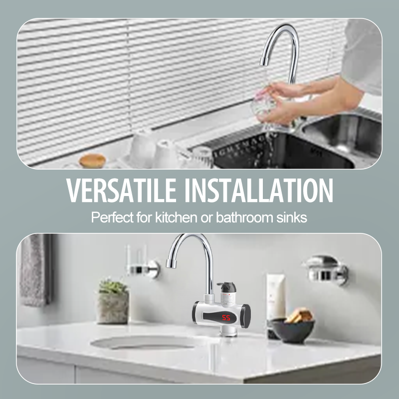 🔈🔈SCONTO DEL 60%💧Rubinetto elettrico per acqua calda istantanea sicuro e pratico🔥