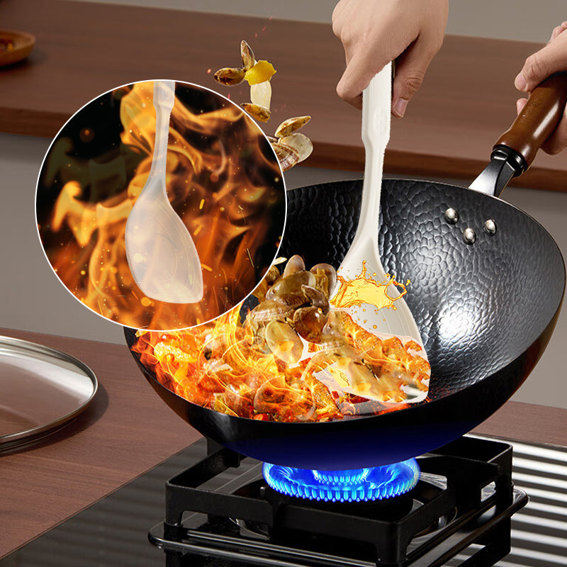 Spattola da cucina resistente al calore in silicone di grado alimentare
