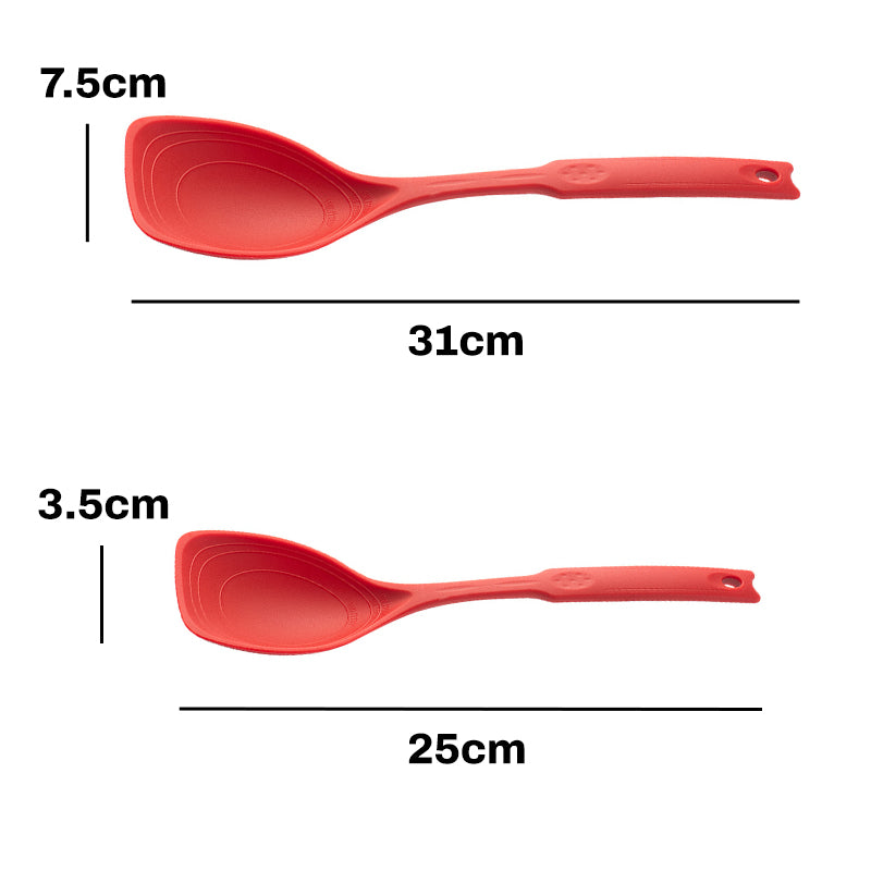 Spattola da cucina resistente al calore in silicone di grado alimentare
