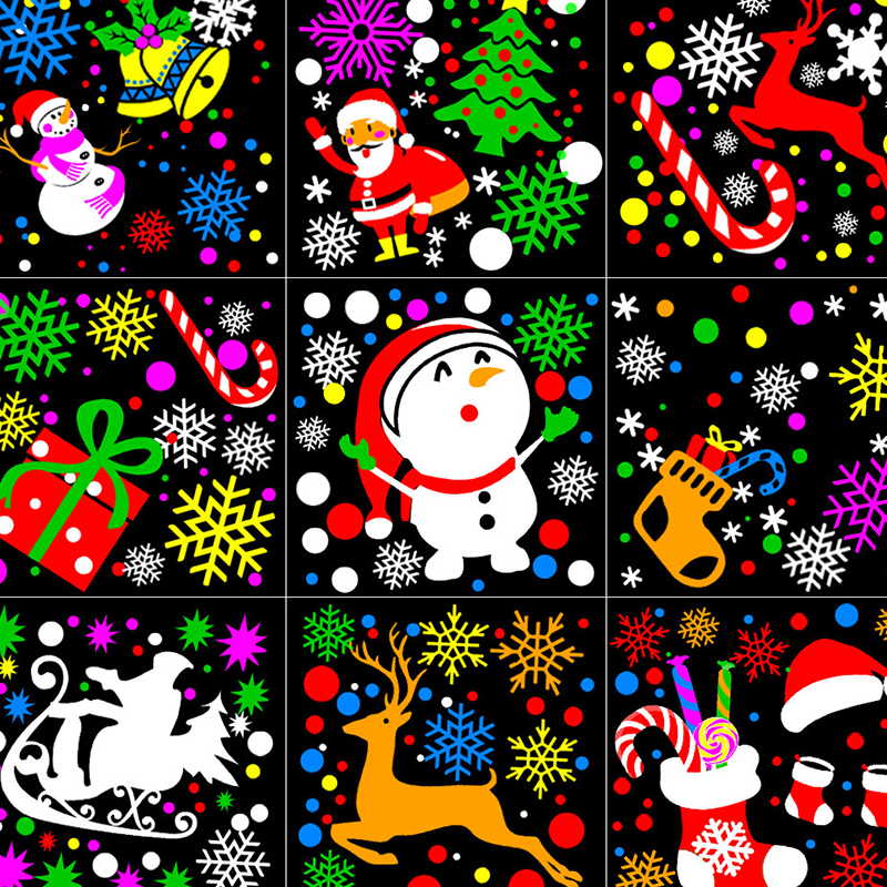 🎄 Magica luce di proiezione LED USB natalizia - Oltre 12 motivi festivi, plug & play per decorazioni per la casa/feste