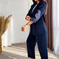 🔈🔈60% di sconto🔥Set 2 pezzi blazer e pantaloni classici da donna