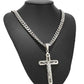 ✝️ SCONTO DEL 50%! ⏰ Collana a croce dall'eleganza raffinata e senza tempo – Realizzata con cura artigianale, in acciaio inossidabile e con una lucentezza delicata – perfetta per l'uso quotidiano o come regalo speciale 💛