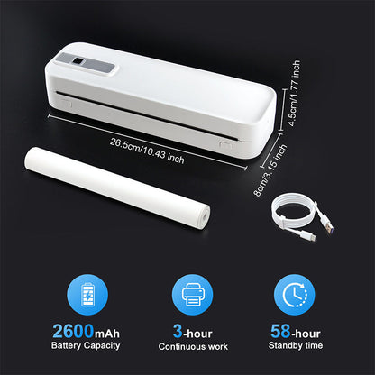 🔈🔈60% di sconto! 🔥 Stampante termica portatile Bluetooth: stampa ovunque! 🚀 Spedizione gratuita!