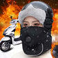 🔈🔈Saldi invernali - 60% di sconto❄️Cappello termico con maschera con valvola di respirazione staccabile
