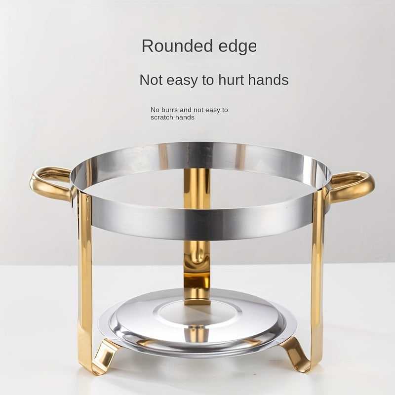 🔥 ORA SCONTO DEL 60%! 🎄 Set da buffet con scaldavivande in acciaio inossidabile - Calore uniforme e durevole, perfetto per feste e incontri festivi ✨