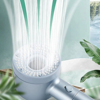 🚿 SCONTO DEL 60%! 💦 SOFFIONE DOCCIA AD ALTA PRESSIONE - 5 getti e installazione immediata, design a risparmio idrico con tecnologia anticalcare, esperienza spa a casa tua 🌟🛁