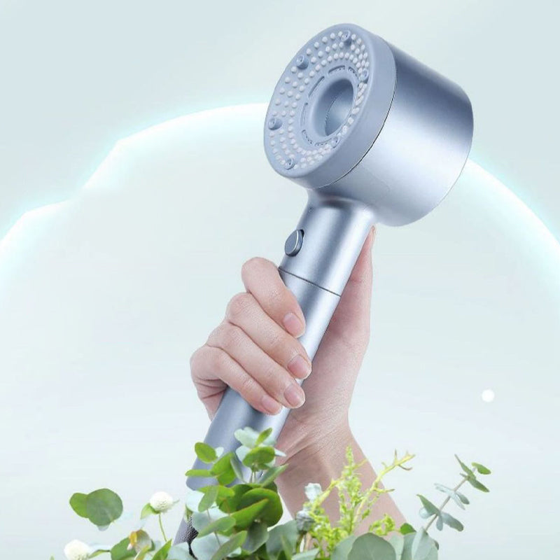 🚿 SCONTO DEL 60%! 💦 SOFFIONE DOCCIA AD ALTA PRESSIONE - 5 getti e installazione immediata, design a risparmio idrico con tecnologia anticalcare, esperienza spa a casa tua 🌟🛁