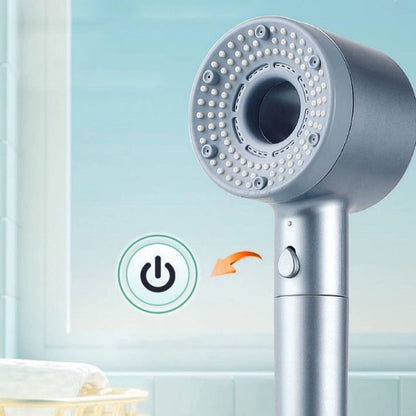 🚿 SCONTO DEL 60%! 💦 SOFFIONE DOCCIA AD ALTA PRESSIONE - 5 getti e installazione immediata, design a risparmio idrico con tecnologia anticalcare, esperienza spa a casa tua 🌟🛁