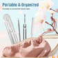 Set di Strumenti per Manicure e Pedicure in Acciaio Inossidabile