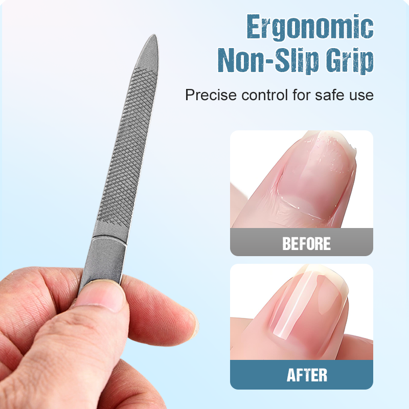 Set di Strumenti per Manicure e Pedicure in Acciaio Inossidabile