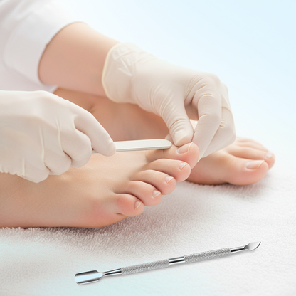 Set di Strumenti per Manicure e Pedicure in Acciaio Inossidabile