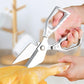 ✂️SCONTO DEL 60%! ✨ FORBICI MULTIFUNZIONALI - Forbici da cucina e da pollame ad alte prestazioni, impugnatura antiscivolo, trita erbe e noci, lavabili in lavastoviglie 🍗🌿