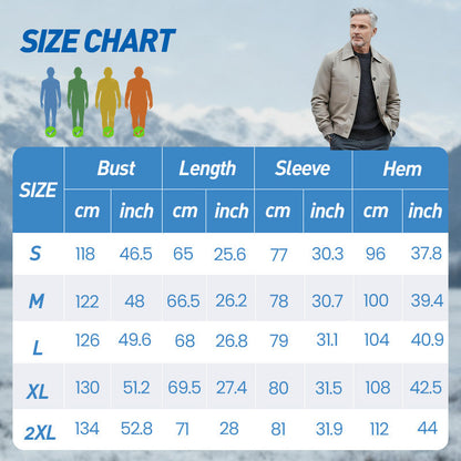 🧥 SCONTO DEL 60%! ✨ Giacca in similpelle da uomo su misura 2025 – Lavorazione di alta qualità, taglio classico e sensazione traspirante 💎📦