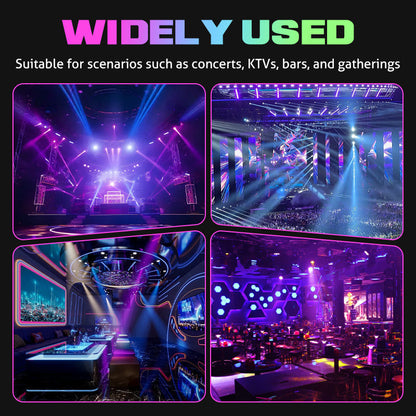 🔈✨Ora sconto del 60% - Solo per un periodo limitato! ⏰Illuminazione ambientale a LED multi-raggio