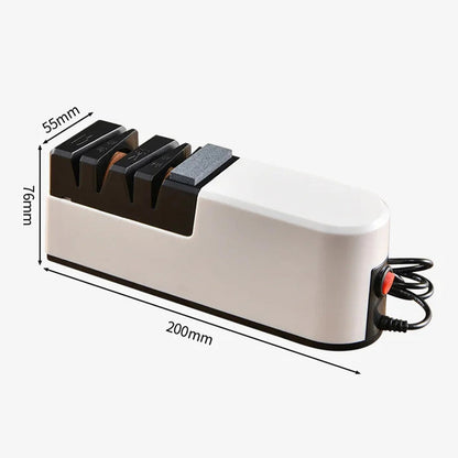 🔪 60% DI SCONTO ORA! ⚙️ Affilacoltelli Elettrico Professionale – Affilatura Rapida e Precisa, Multiangolo per Coltelli da Cucina e all’Aperto ✨📦