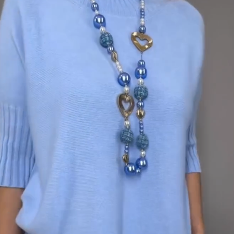 🔈🔈60% di sconto👗🔥Elegante set composto da maglione lavorato a maglia e gonna midi, 2 pezzi